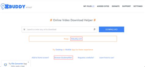 Best Alternative to 9xbuddy Video Downloader in .